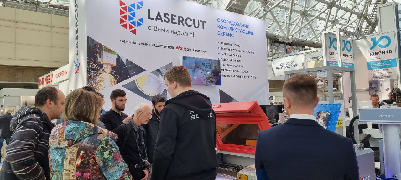 Стенд Lasercut на выставке Фотоника 2023