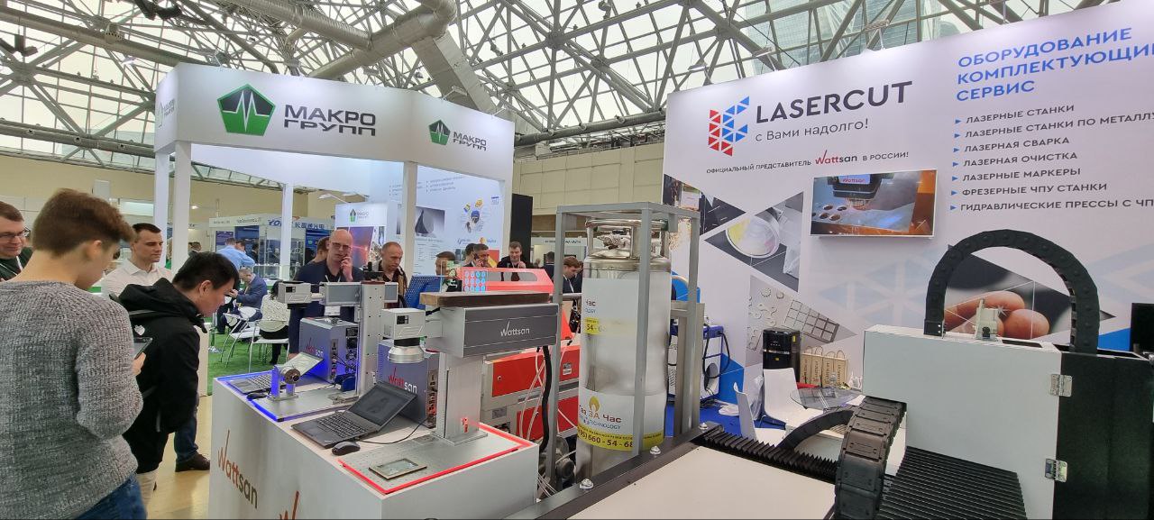 Стенд Lasercut на выставке Фотоника 2023