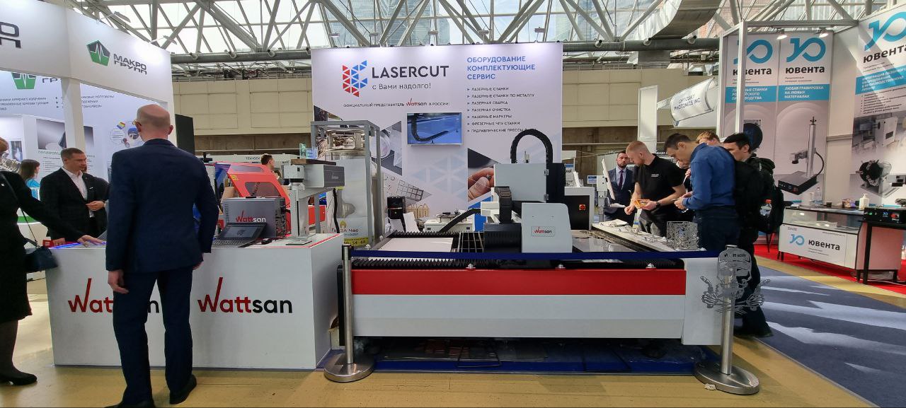Лазерные станки Wattsan на выставке Фотоника 2023