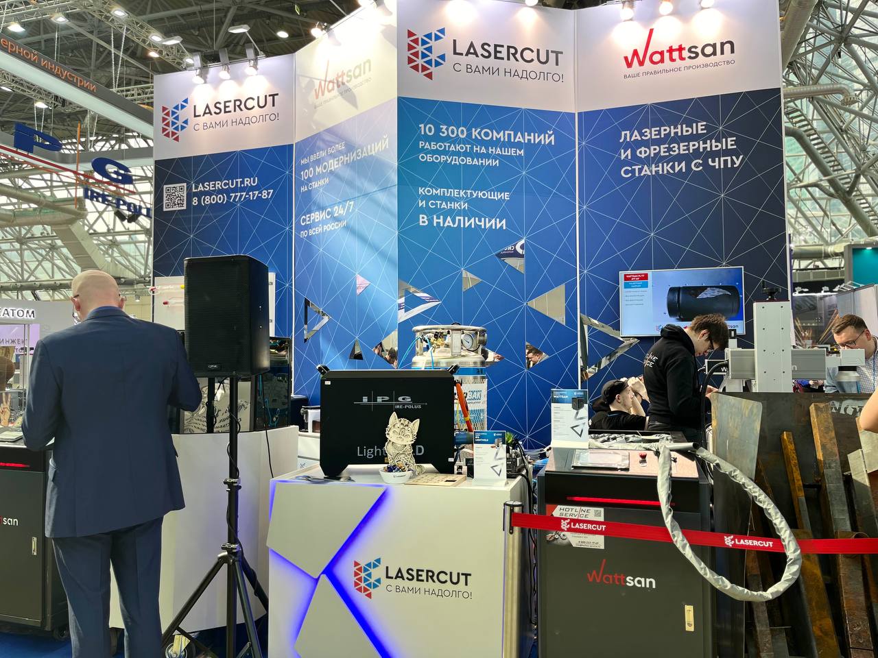 Компания Lasercut на выставке Фотоника-2024