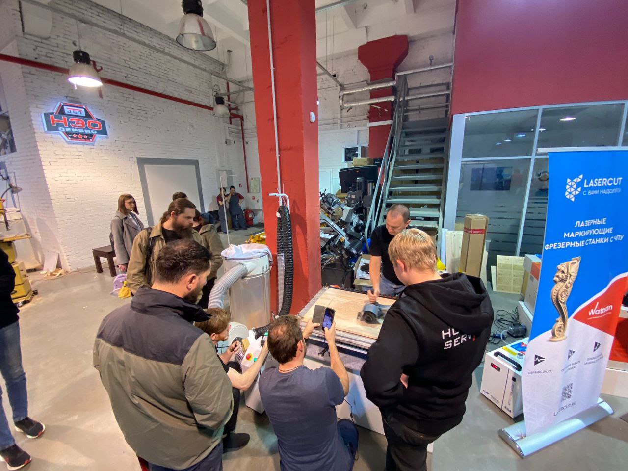 Стенд Lasercut на фестивале JETFEST 2023