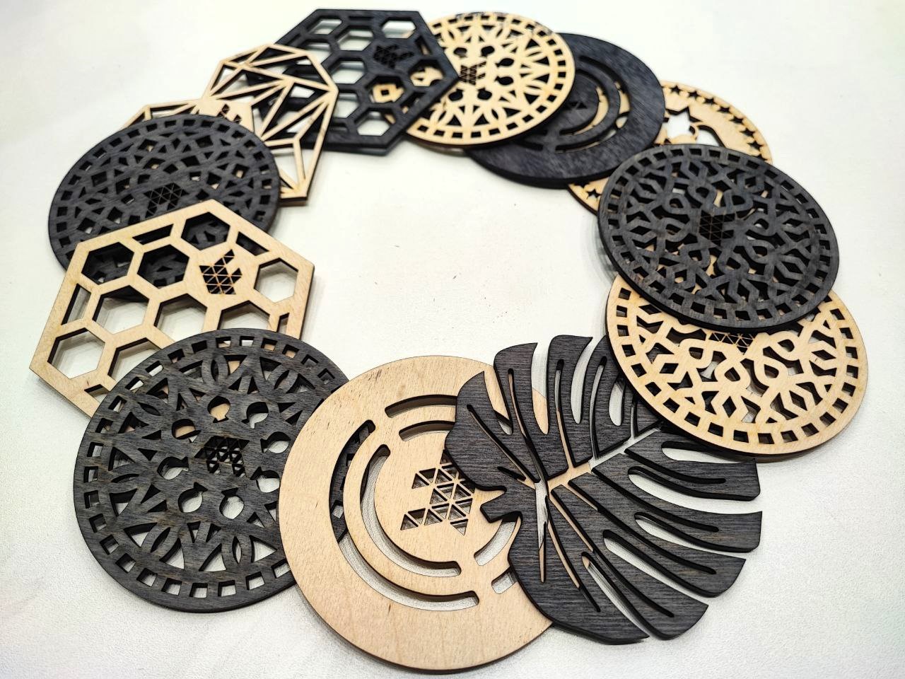 Изделия на лазерных станках Wattsan с выставки Лесдревмаш 2024