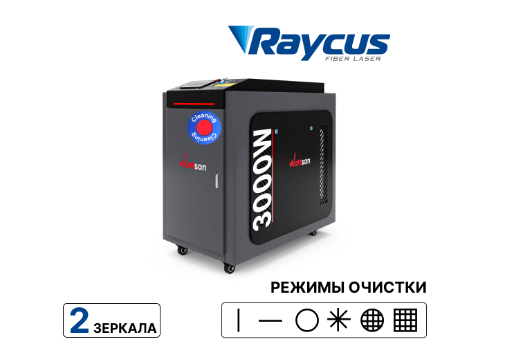 Аппарат лазерной очистки Wattsan CW Pro