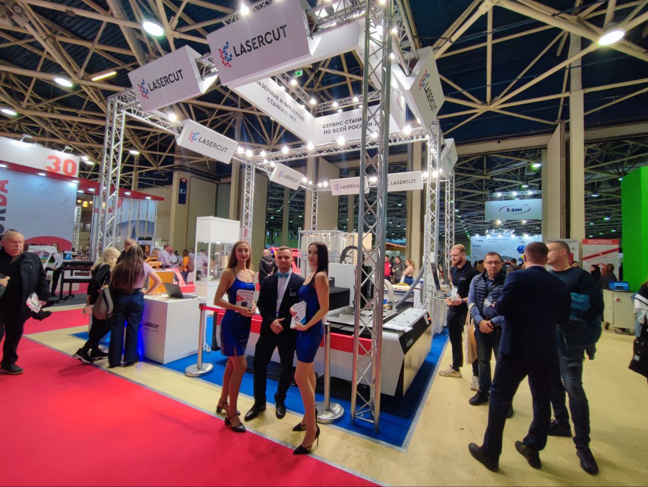 Стенд Lasercut на выставке Реклама-2023