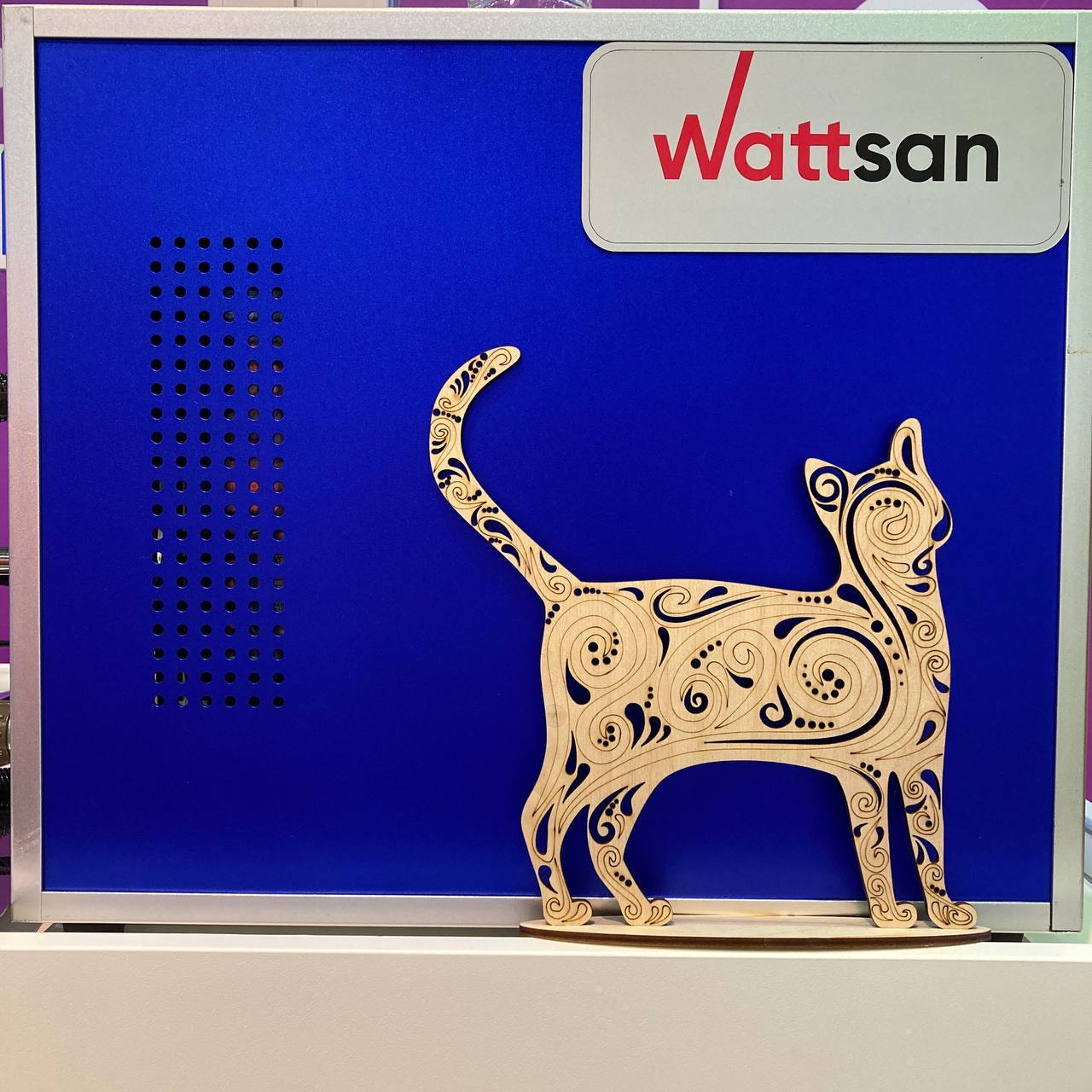 Изделие на лазерном станке по дереву Wattsan