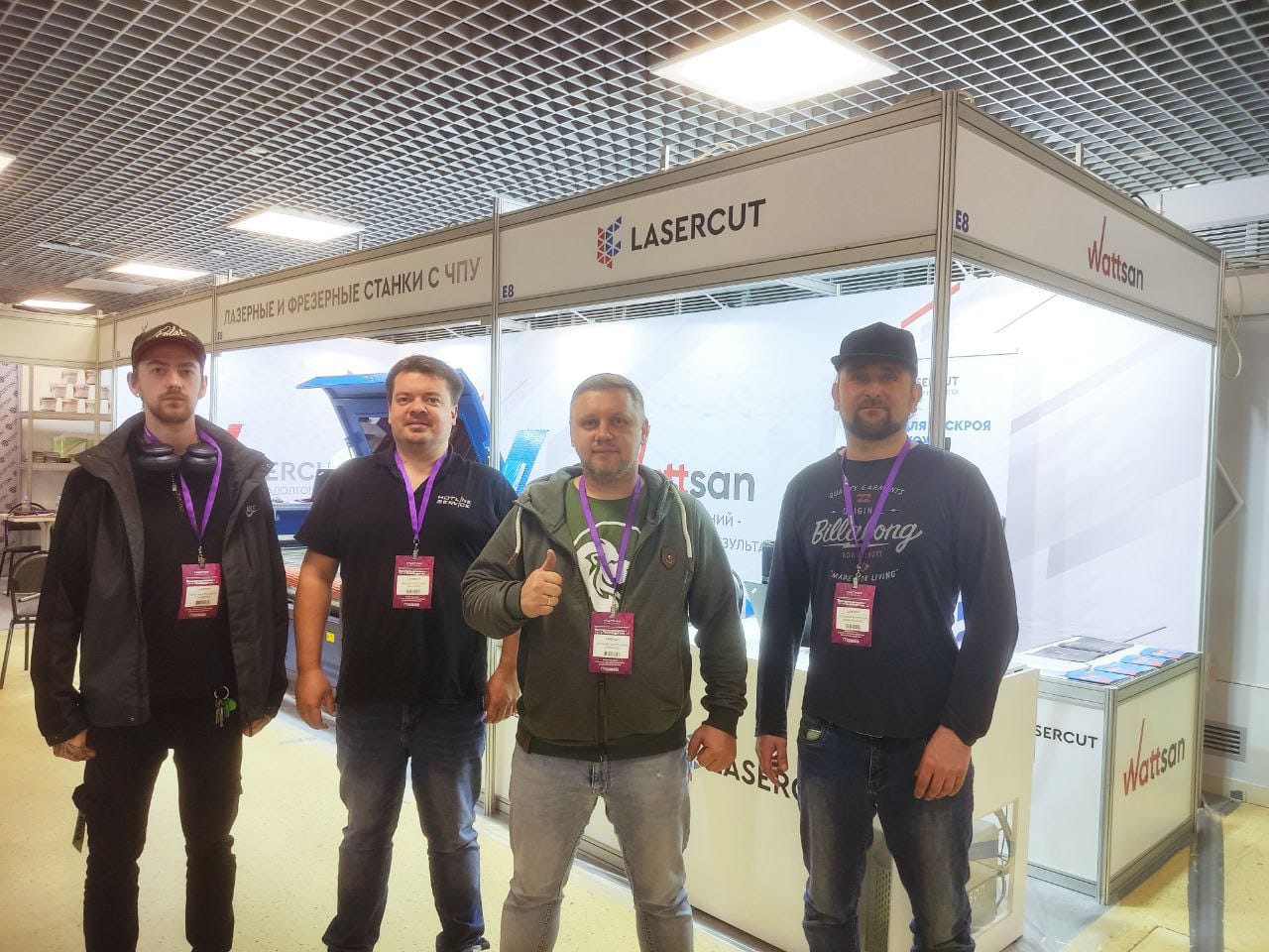 Стенд Lasercut на выставке ТЕКСТИЛЬЛЕГПРОМ 2023