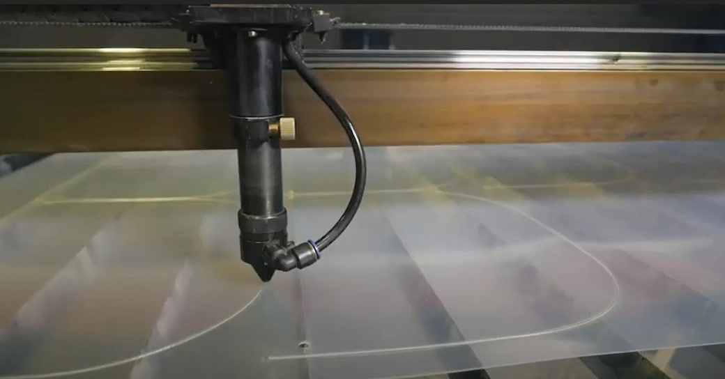 Защитные маски на лазерном станке