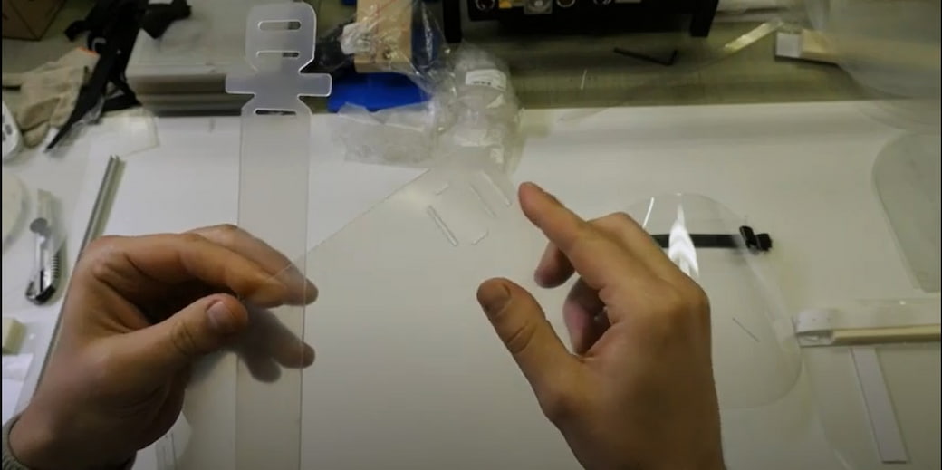 Защитные маски на лазерном станке с ЧПУ