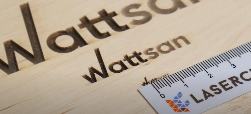 Гравировка фанеры на лазерном станке