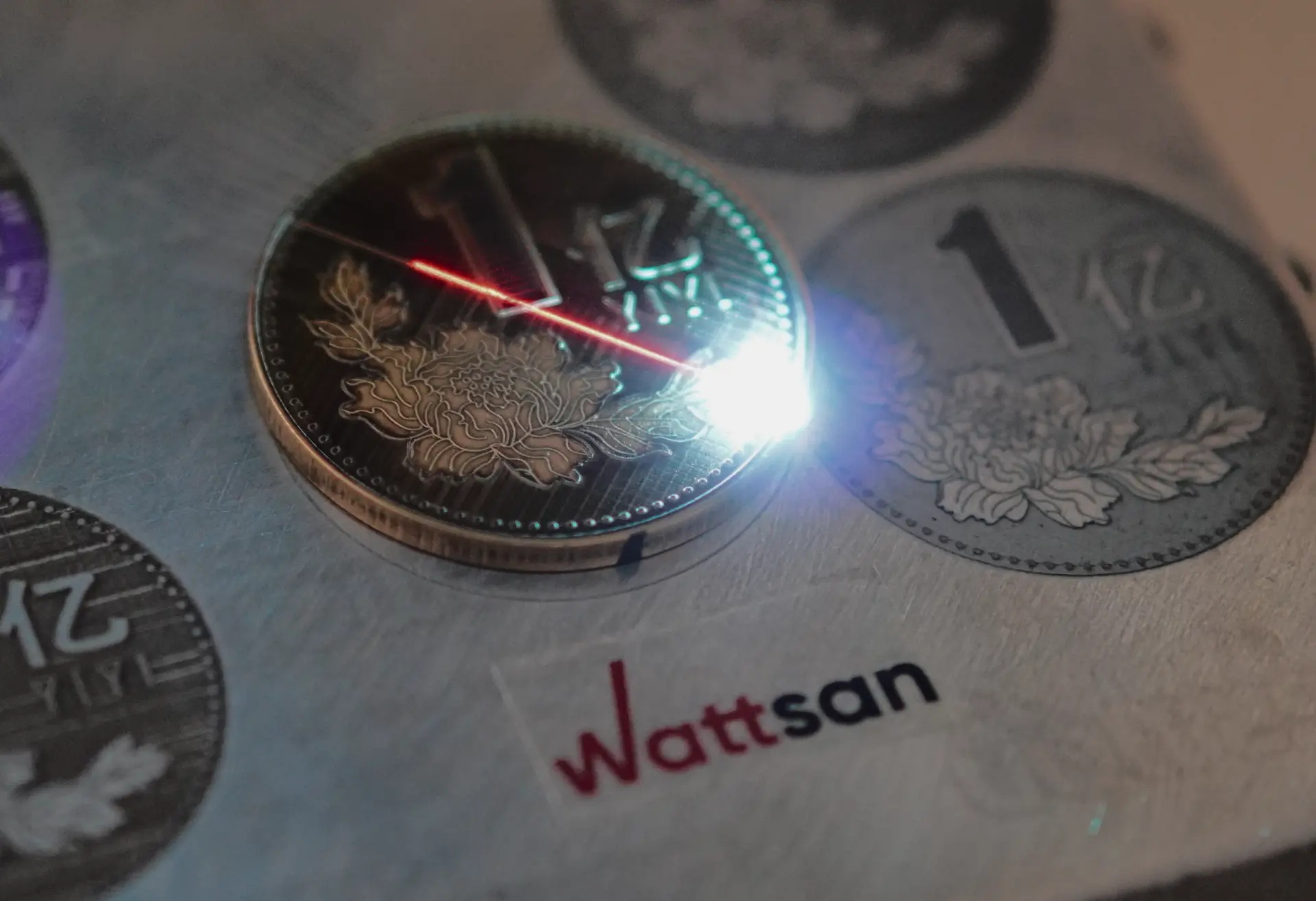 Лазерная маркировка металла на ультрафиолетовом маркере Wattsan UV TT