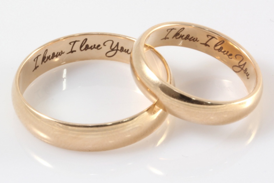 гравировка колец