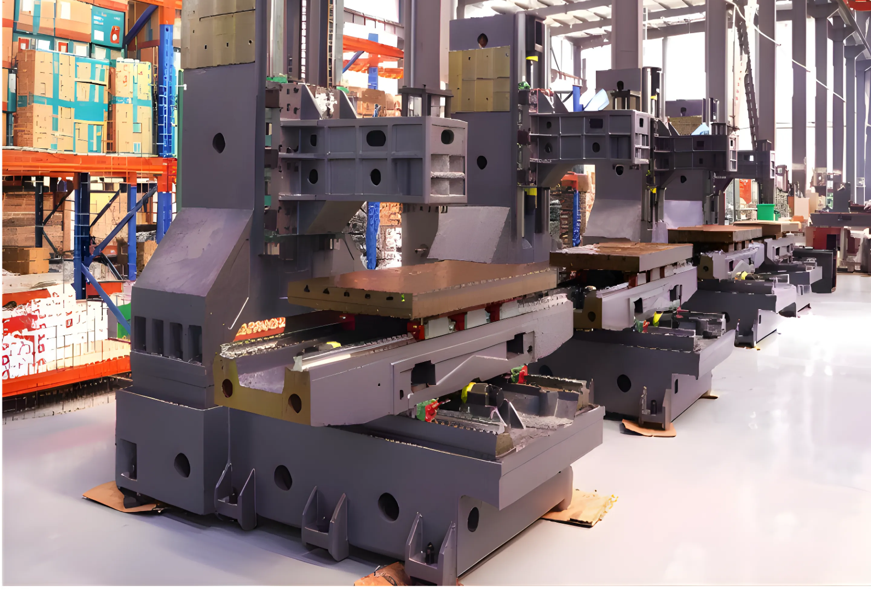 5-осевой фрезерный станок с ЧПУ Wattsan, пятиосевой чпу станок со станиной вертикального обрабатывающего центра