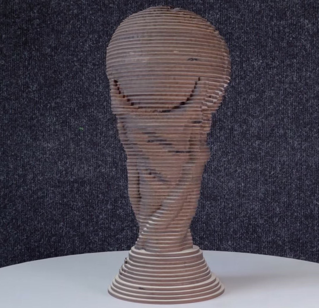 Кубок, сделанный на фрезере