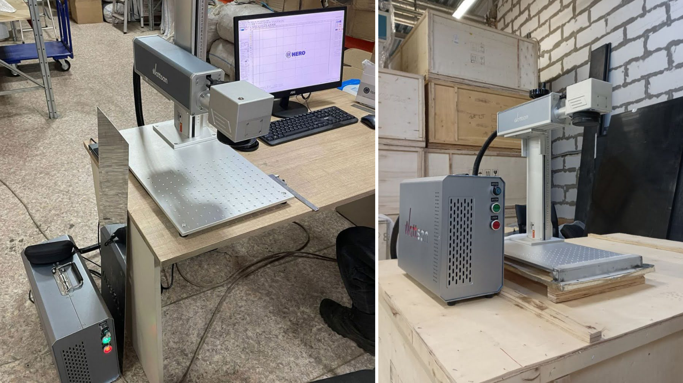 Рабочее поле лазерного маркера