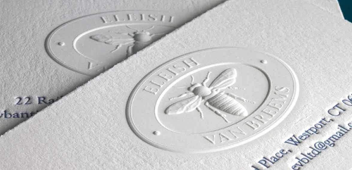 Блинтовое тиснение