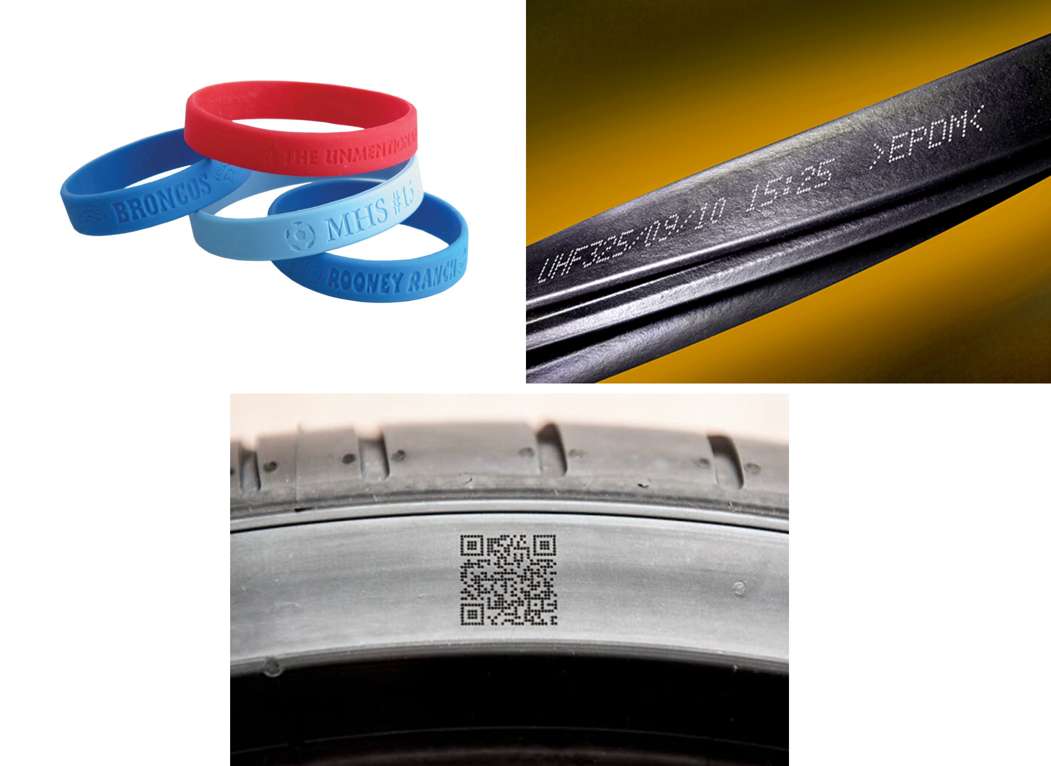 Лазерная резка и гравировка резины