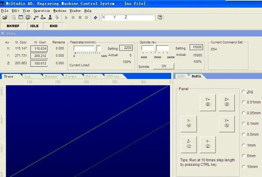 NCStudio система управления для фрезерных и гравировальных станков с ЧПУ