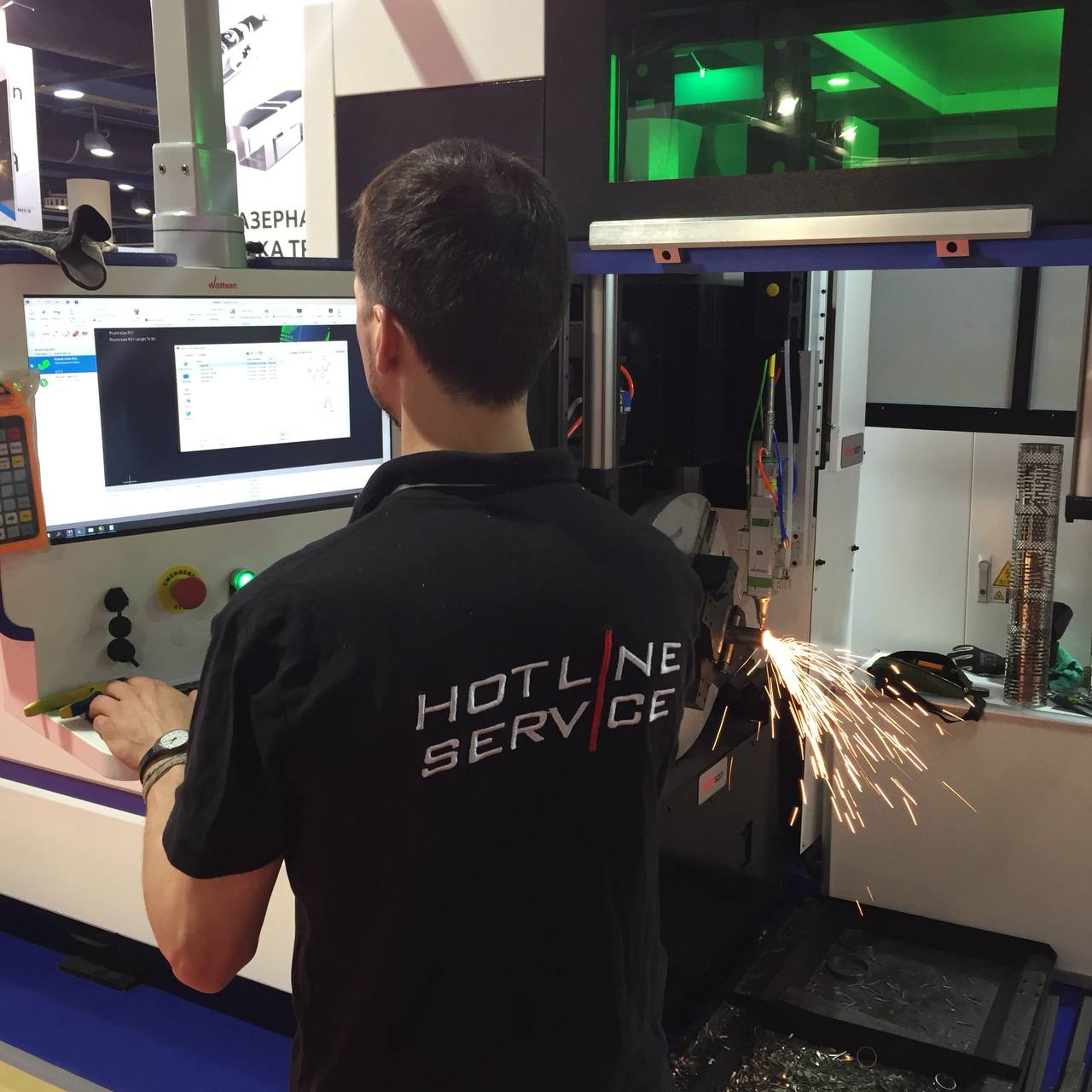 Настройка лазерного станка с ЧПУ