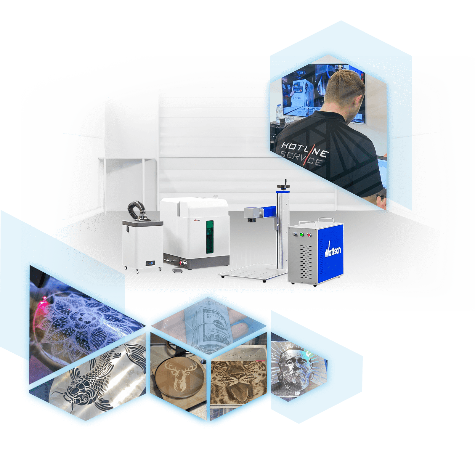 Тест драйв и сервис станка