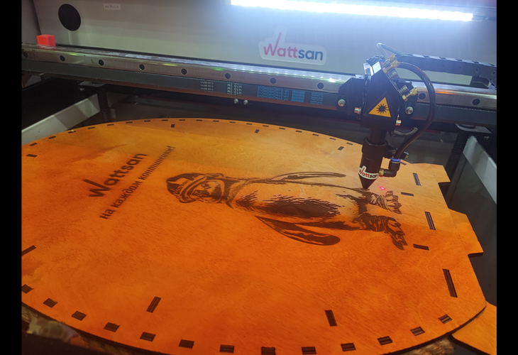 Превью 25 к Лазерный станок WATTSAN 1610 ST Статичный стол