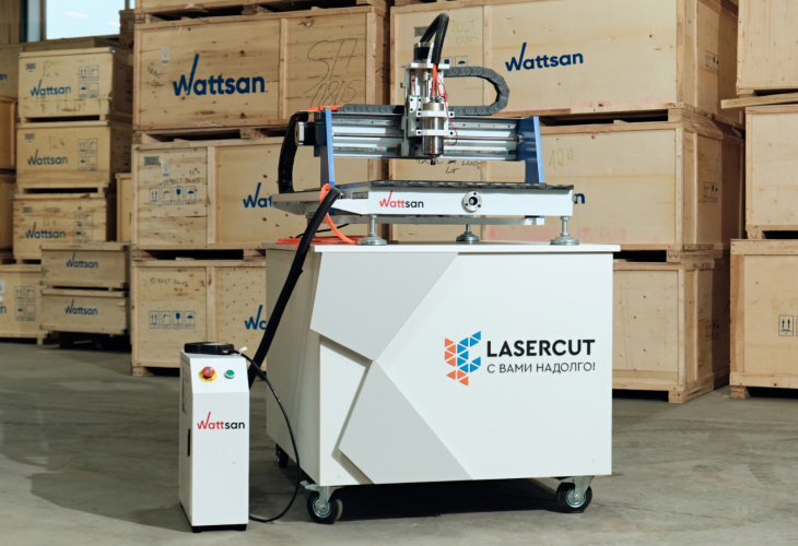 Превью 2 к Фрезерный станок с ЧПУ WATTSAN 0609 MINI