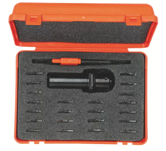 Фреза профильная с 22 сменными ножами (кейс) Z2 S=20 D=20x85 RH