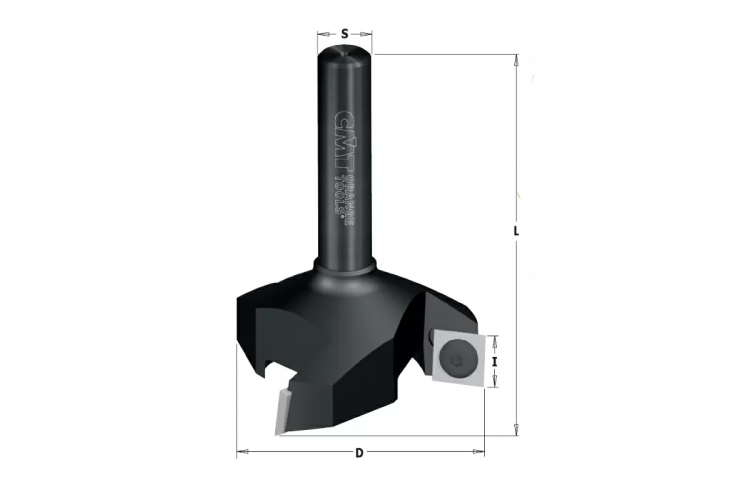 Превью 1 к Фреза фуговальная, смен.ножи HM Z3 D=35 I=10.5 S=8