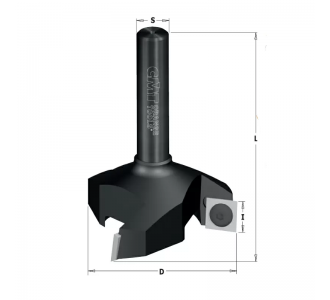 Фреза фуговальная, смен.ножи HM Z3 D=35 I=10.5 S=8
