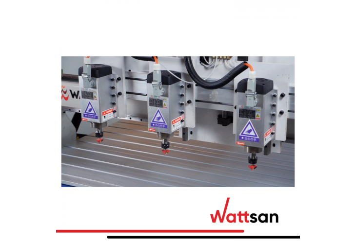 Превью 7 к 3D Фрезерный станок с ЧПУ с 4 шпинделями WATTSAN M1 1313 S4