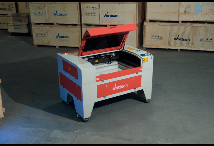 Превью 2 к Лазерный станок с ЧПУ WATTSAN 6090 LT— Подъёмный стол