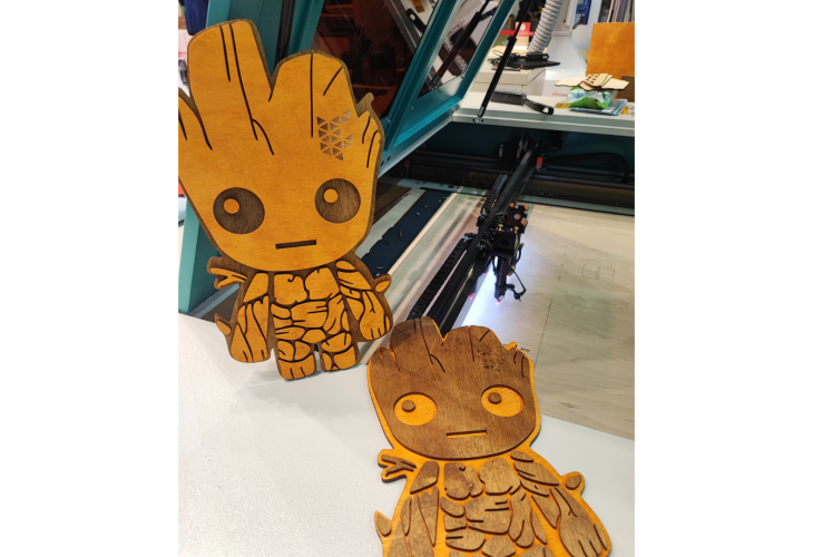 Превью 9 к Лазерный станок WATTSAN 1310 Duos LT Подъёмный стол