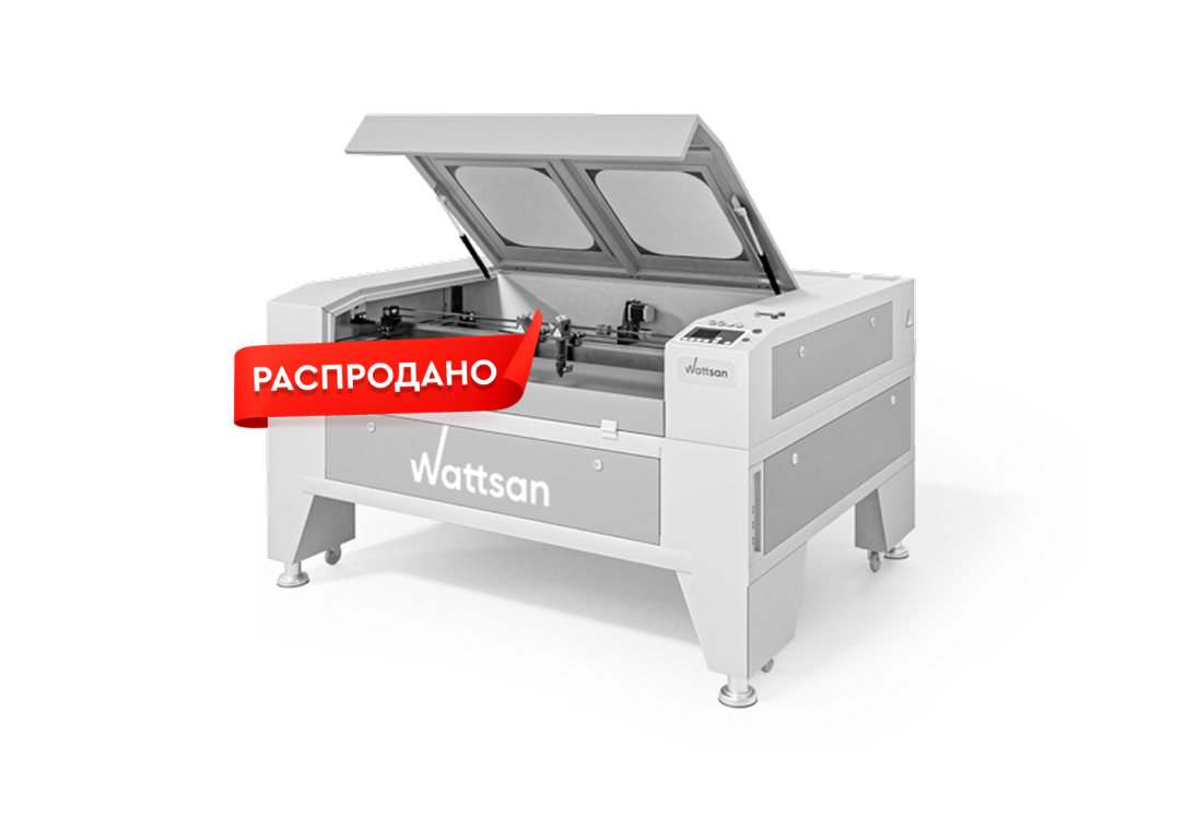 Превью 1 к Лазерный станок WATTSAN 1310 Duos LT Подъёмный стол