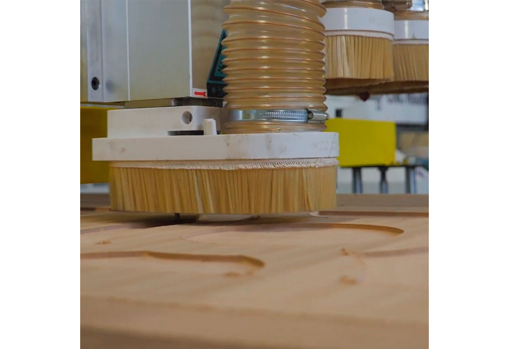 Превью 8 к Многошпиндельный фрезерный станок с ЧПУ с 4 шпинделями WATTSAN M4S 1325