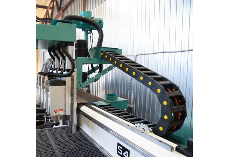 Превью 3 к Многошпиндельный фрезерный станок с ЧПУ с 4 шпинделями WATTSAN M4S 1325