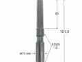 превью 1 к Удлинитель для фрез  D=8 S=12