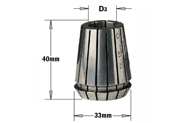 Превью 1 к ER32 D=3 цанга высокоточная