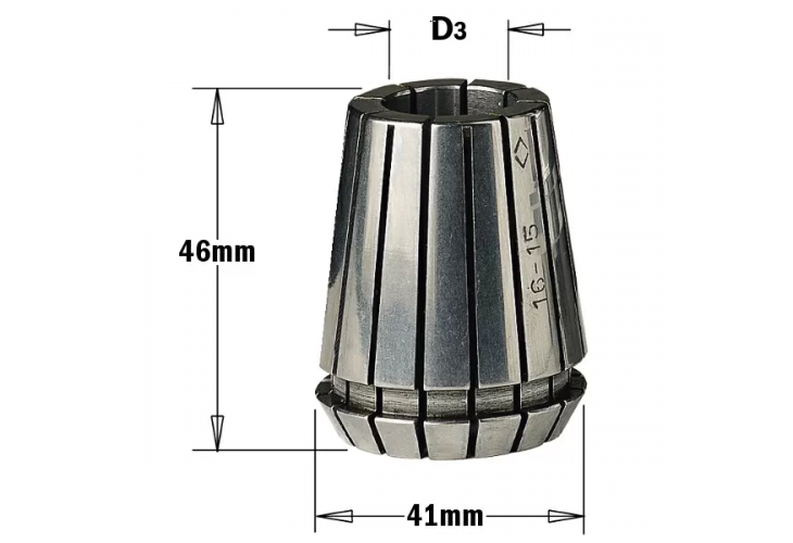 Превью 1 к ER40 D=4 цанга высокоточная