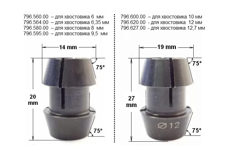 Превью 2 к Цанга D=10 для 796.xxx.