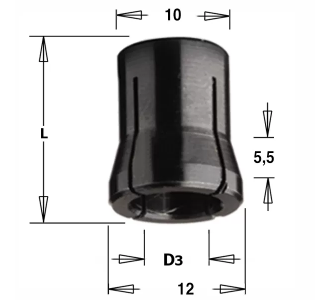 Цанга D=8 L=14 для CASALS/FREUD