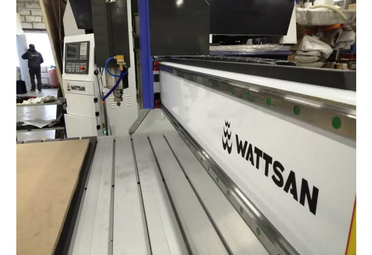 Превью 2 к Фрезерный станок с автосменой инструмента с ЧПУ WATTSAN M3 1325