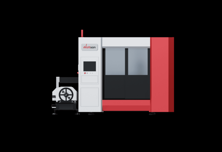 Превью 8 к Лазерный станок по металлу WATTSAN 1530S TABLECHANGE ROTATOTY CABINE