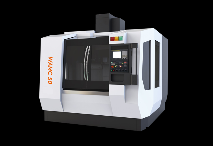 Превью 1 к Вертикальный фрезерный станок с ЧПУ WAMC-50