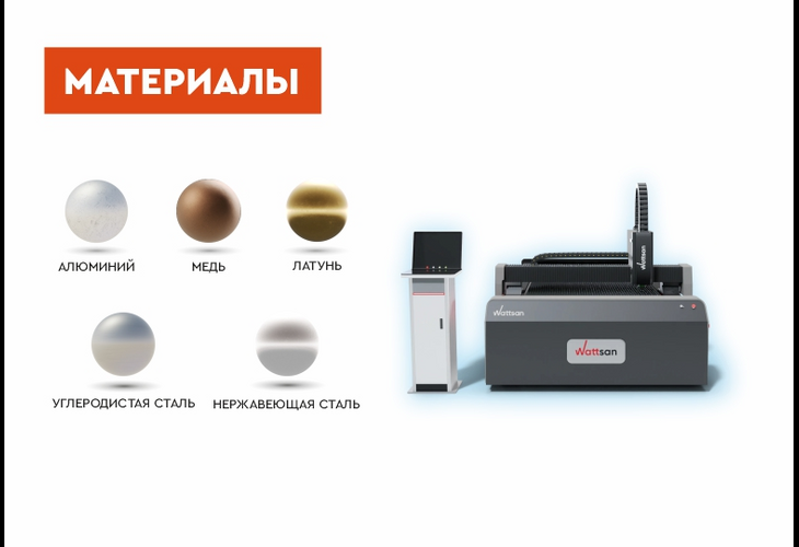 Превью 7 к Лазерный станок по металлу Wattsan 1530E
