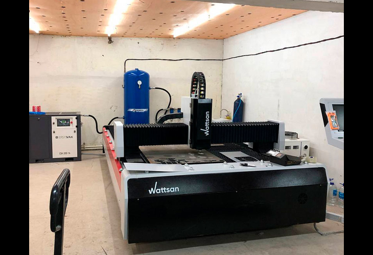 Превью 4 к Лазерный станок по металлу Wattsan 1530E