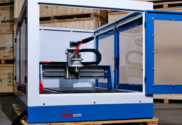 Превью 3 к Фрезерный станок с ЧПУ WATTSAN 0609 MINI CABINE