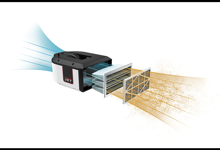 Превью 3 к JET AFS-1000C Система фильтрации воздуха