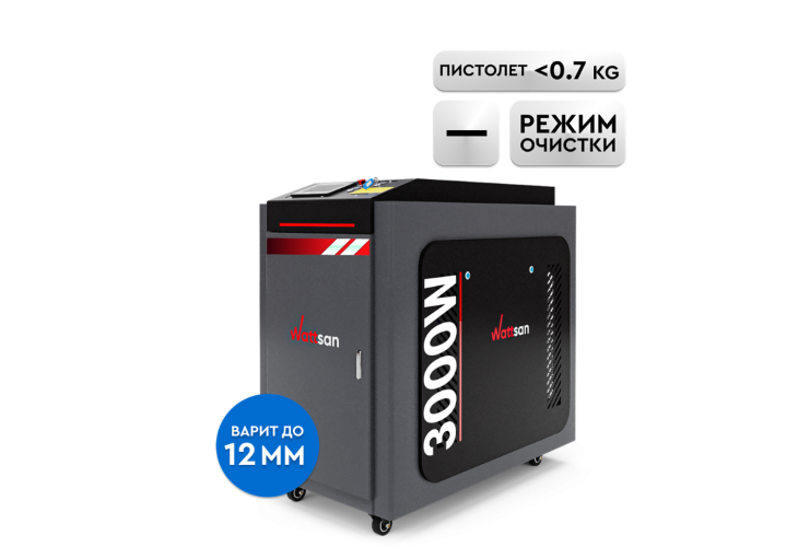 Превью 1 к Ручная лазерная сварка 4 в 1 Wattsan G1 3000 Вт
