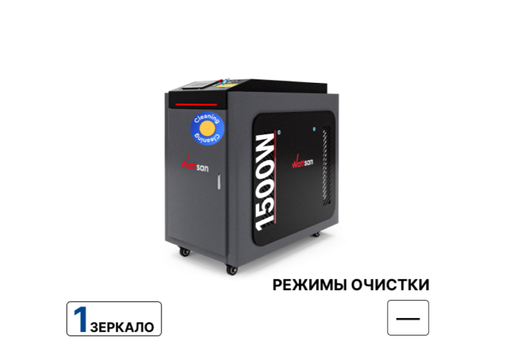 Превью 1 к Ручная лазерная очистка Wattsan CW 1500 Вт