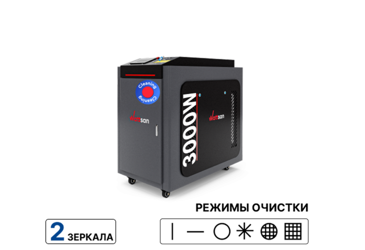 Превью 1 к Ручная лазерная очистка Wattsan CW Pro 3000 Вт