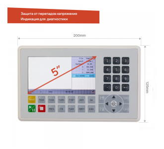 Комплект контроллер RuiDa RDC6445G + дисплей